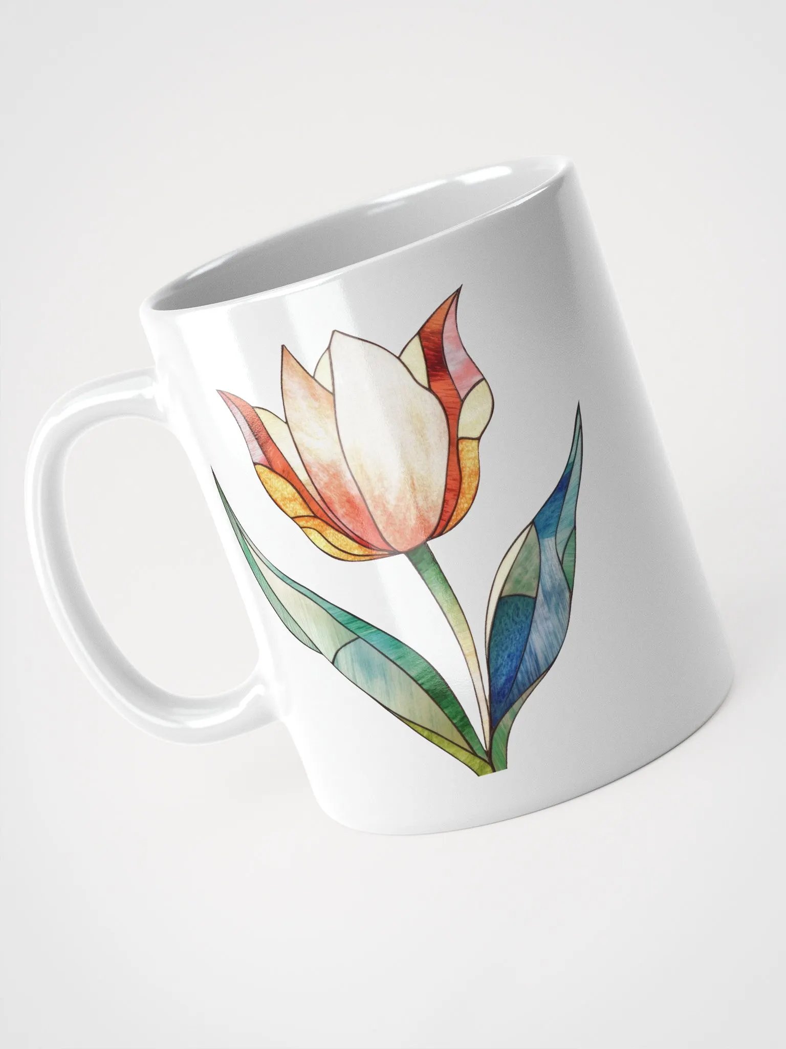 Stained Glass Tulip Mug product image (7)