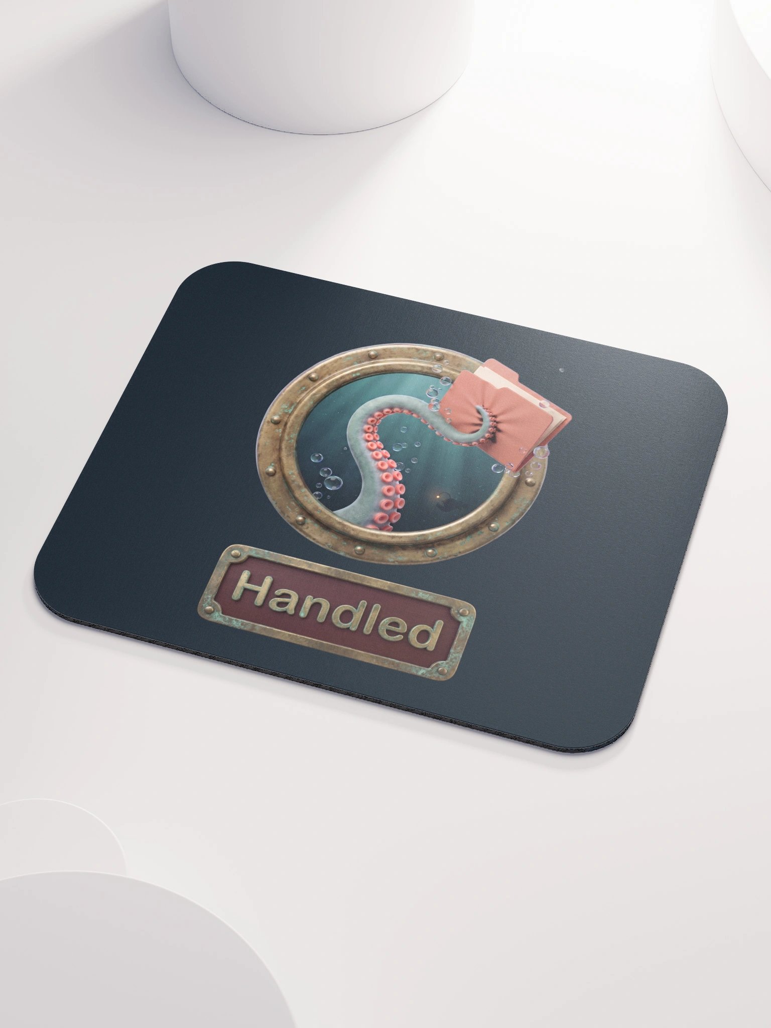 Handled tentacle mouse pad product image (3)