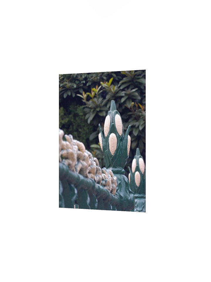 The Cornstalk Fence — New Orleans Art Print | The Indigo Hours | Casa de Karma Press product image (2)