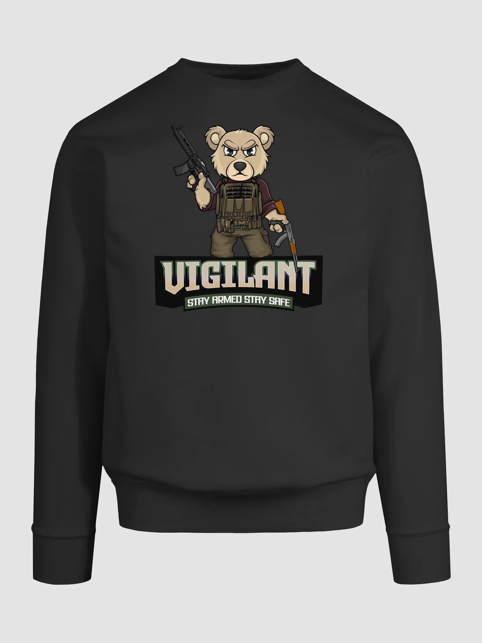 Vigilant Bear Sweatshirt product image (9)