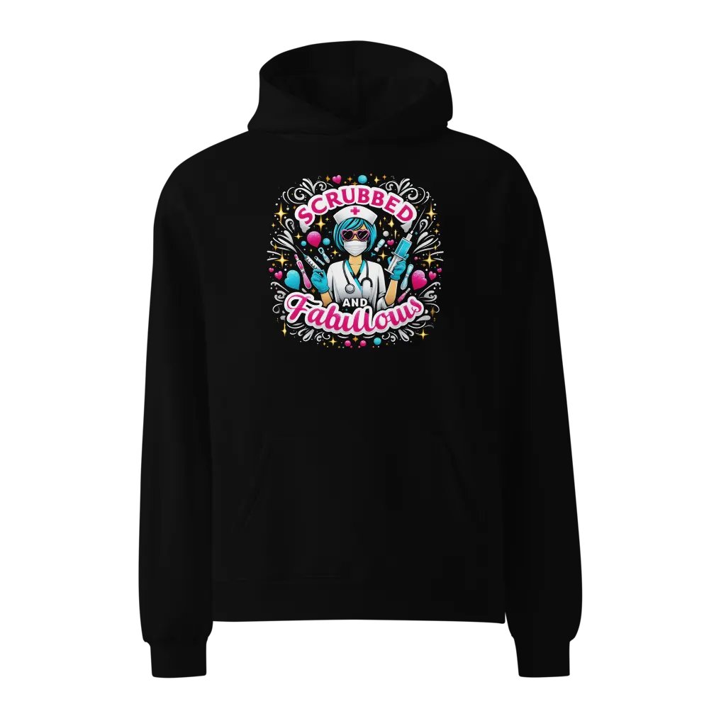 Fabulous Nurse Chic Oversized Hoodie product image (1)