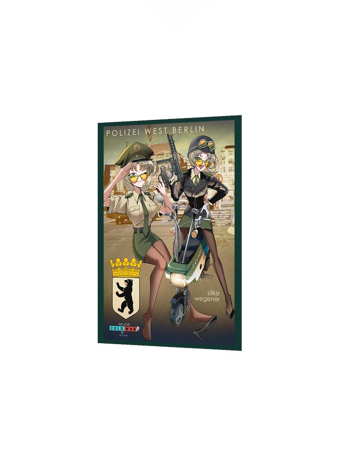 West-Berlin Polizei PRINT - Silke Wegener product image (2)