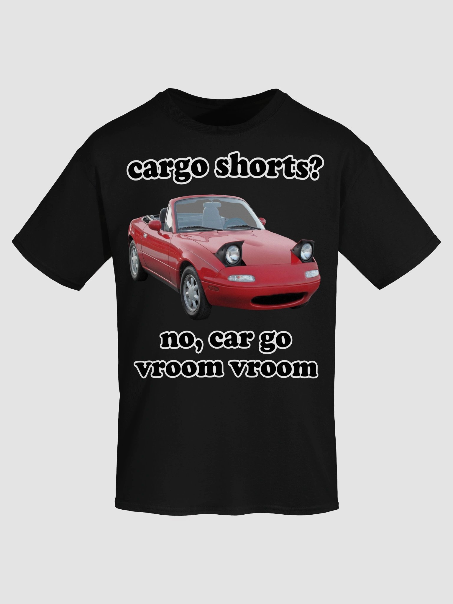 Cargo Shorts Pun T-shirt product image (1)