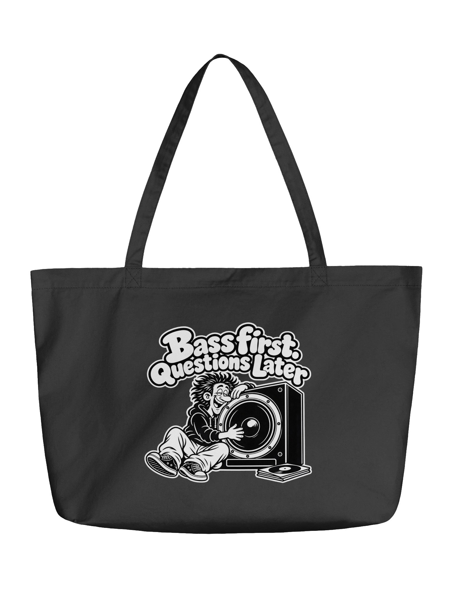 Bass First Questions Later - Tote product image (1)