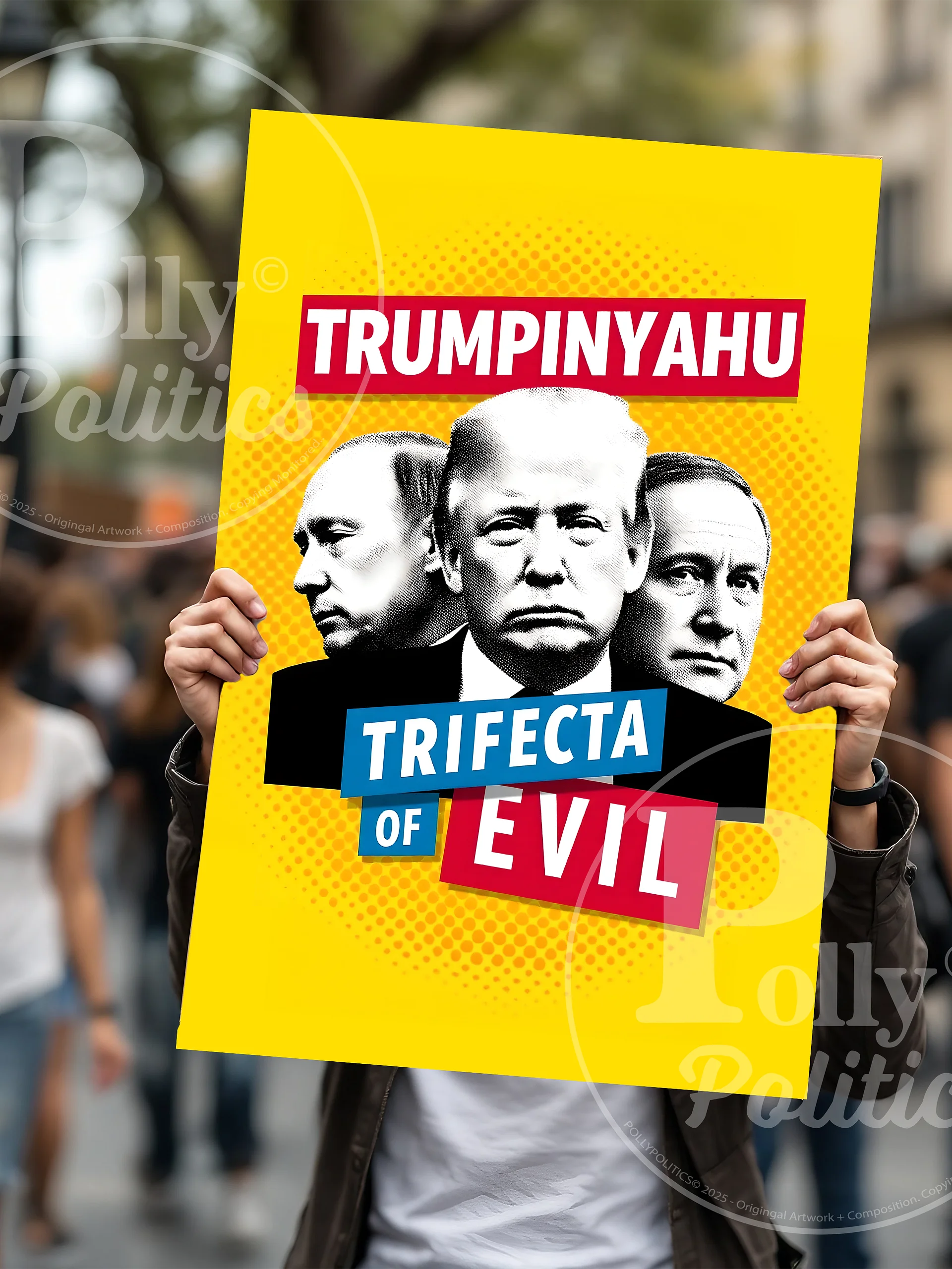 Trumpinyahu Protest Poster, Digital product image (3)