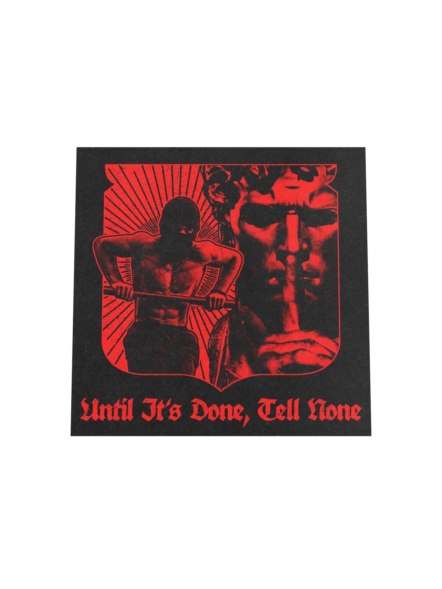 TELL NONE POSTER RED product image (17)