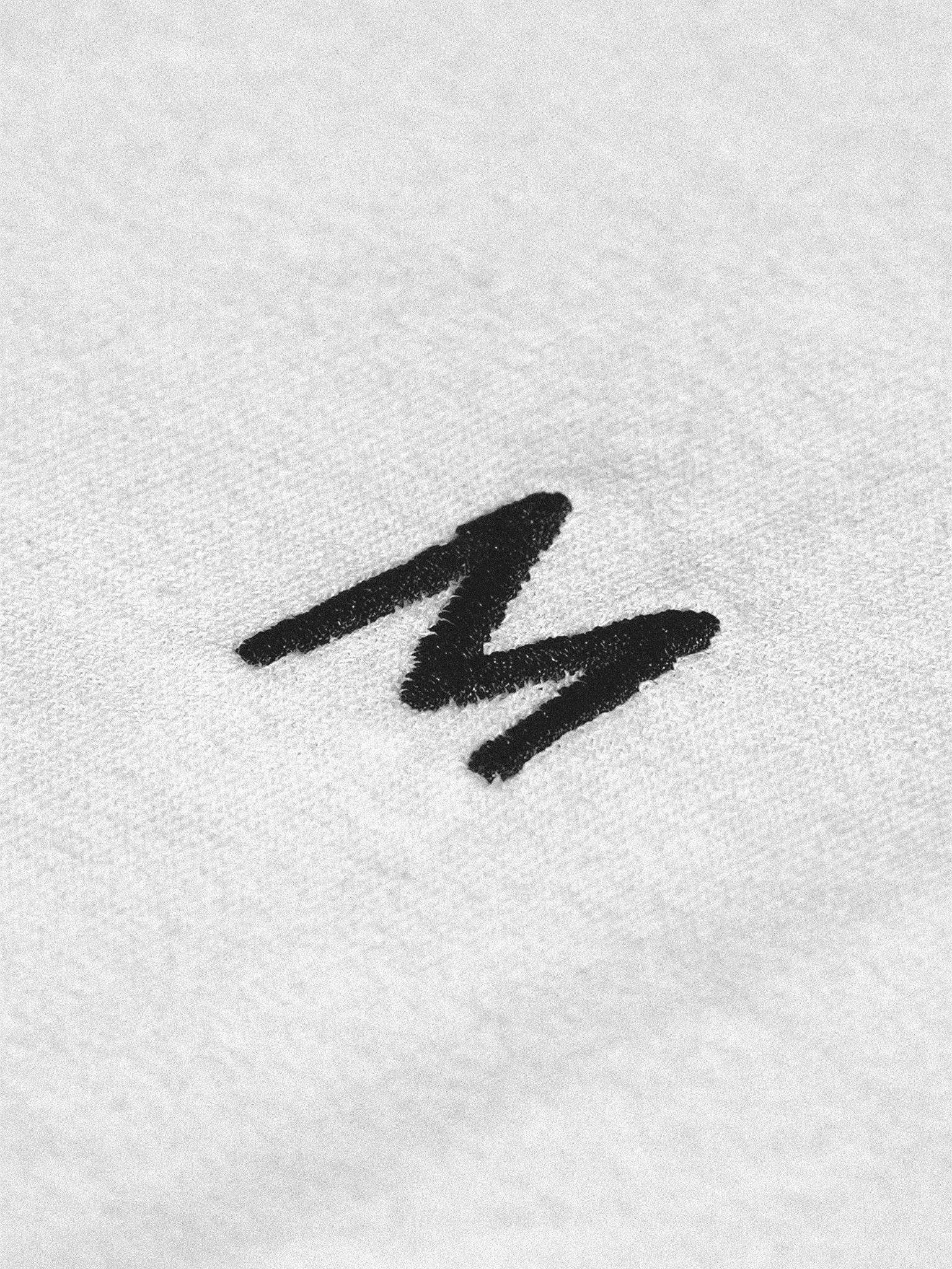 MUYE LOGO TEE - BLACK EMBROIDERY product image (2)
