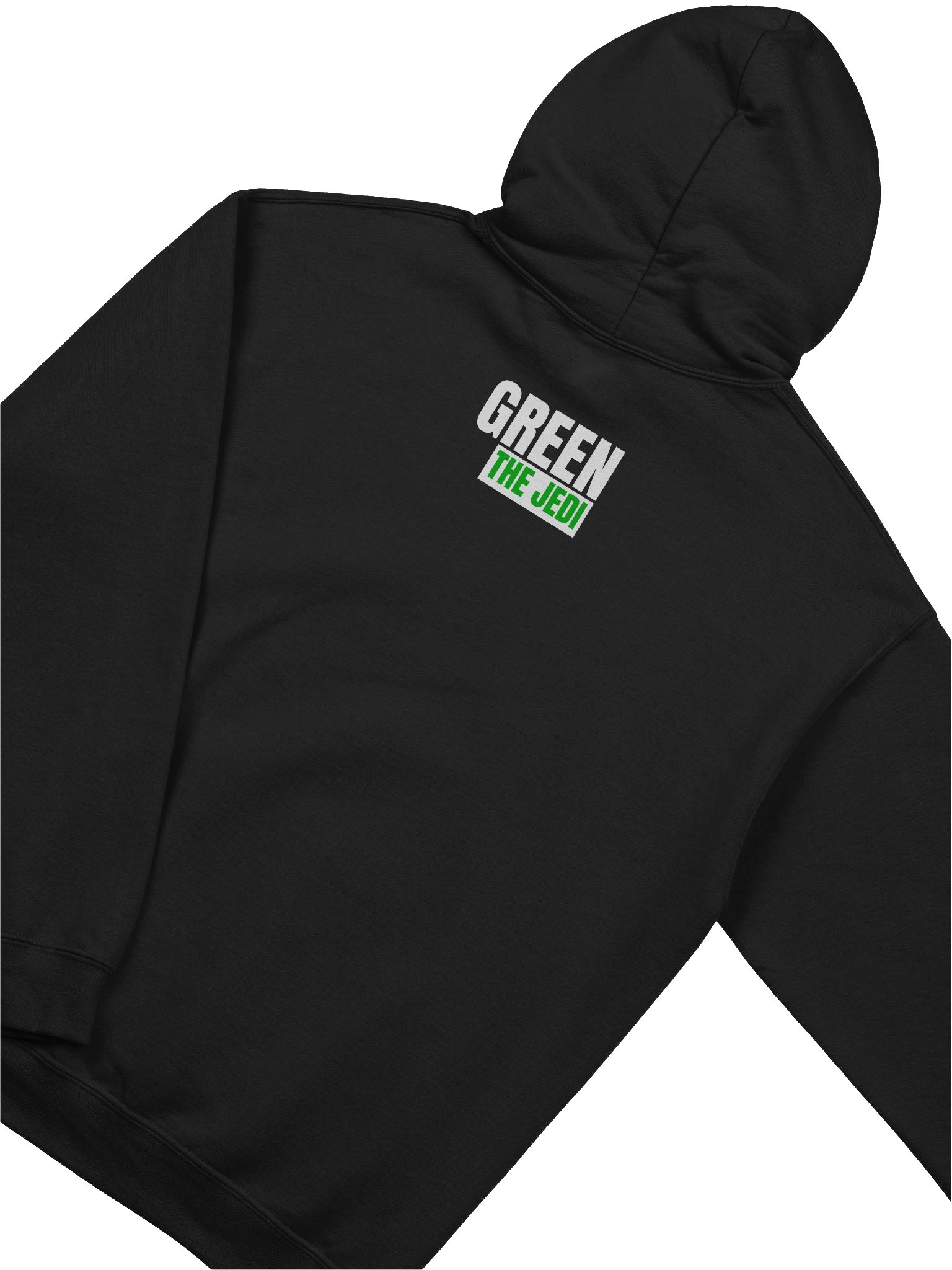 Green The Jedi Streamer Hoodie product image (25)