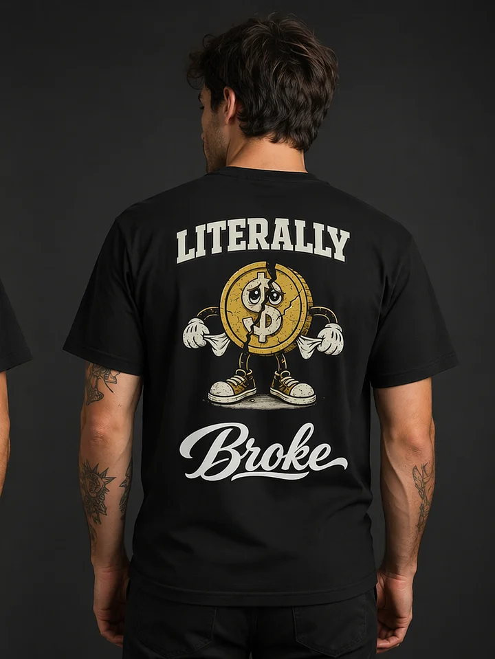 LBC Literally Broke Tee Shirt product image (1)