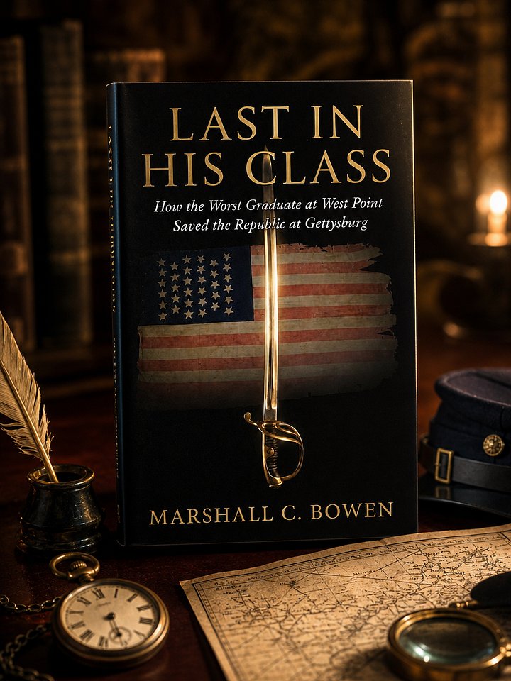 LAST IN HIS CLASS: How the Worst Graduate at West Point Saved the Republic at Gettysburg (eBook) product image (1)