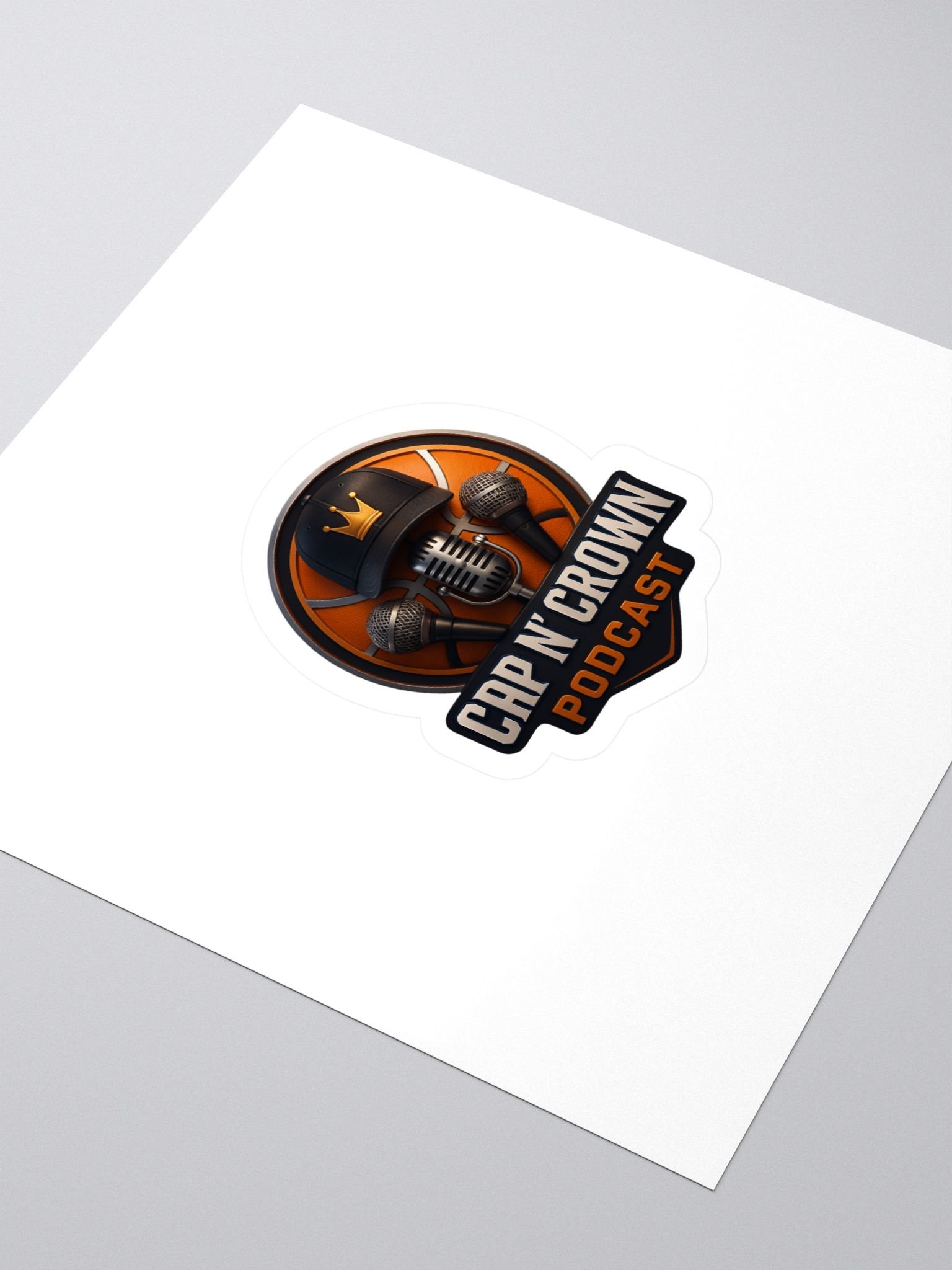 Cap N Crown Logo Sticker (Baltimore) product image (3)