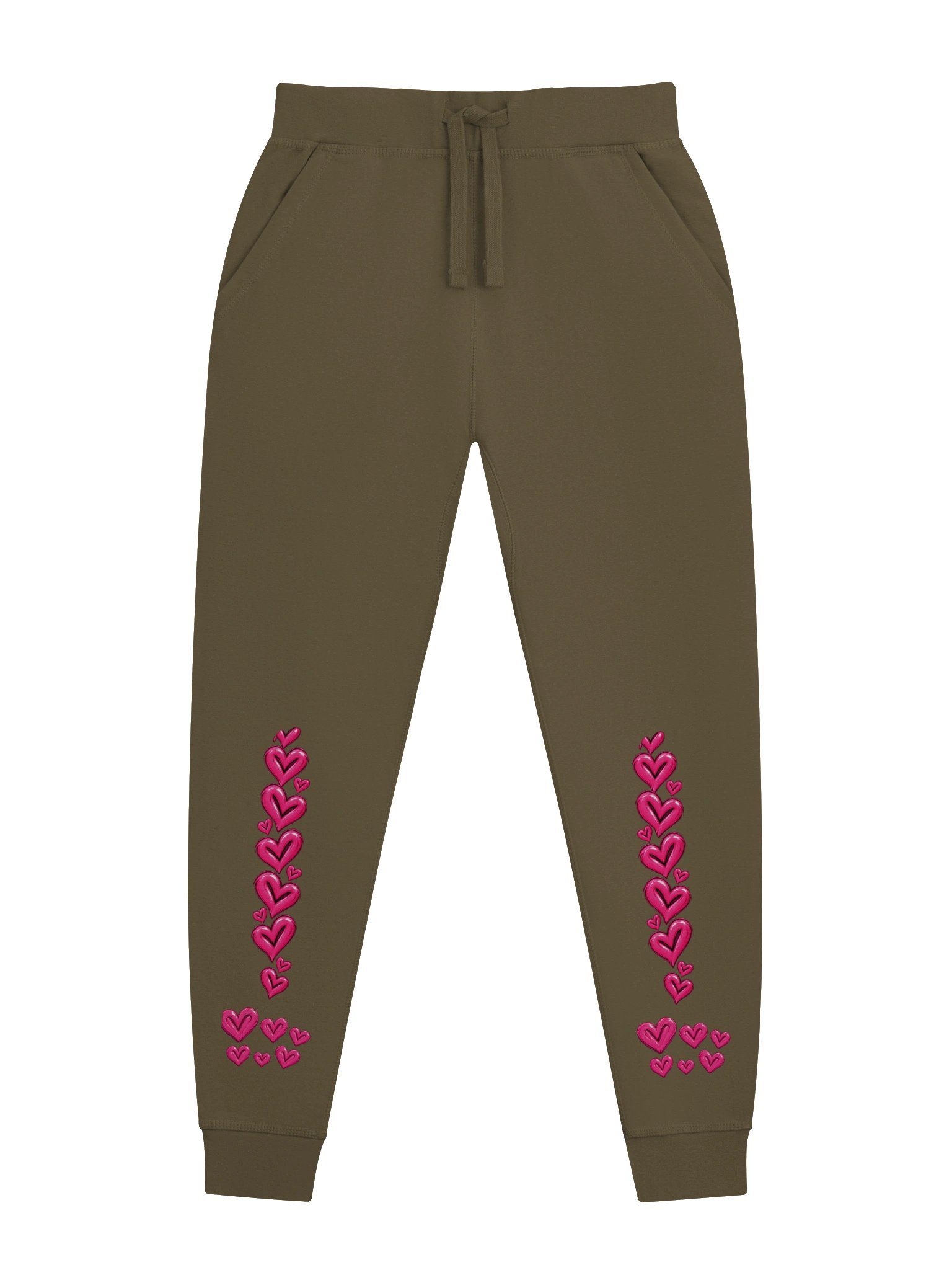 Pink Heart Vibe Fleece Joggers product image (31)