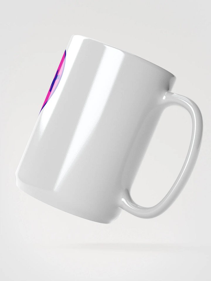 HOT BOX FAM SOLID PINK & BLUE LOGO COFFEE MUG product image (2)