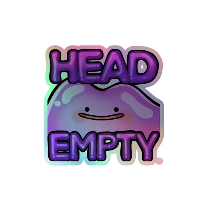 Holo ditto sticker!! product image (2)