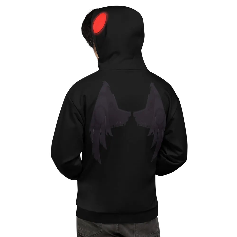 Mothman Cryptic Season 1 All-Over Hoody product image (1)