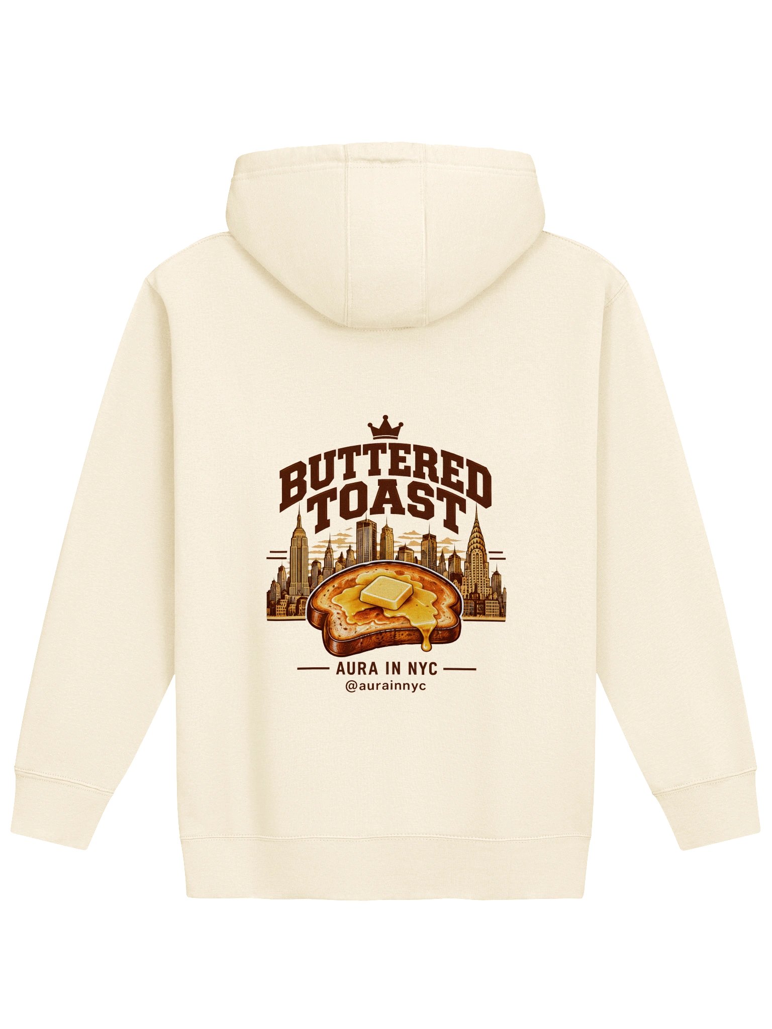 Buttered Toast City - Full Back Premium Hoodie product image (1)