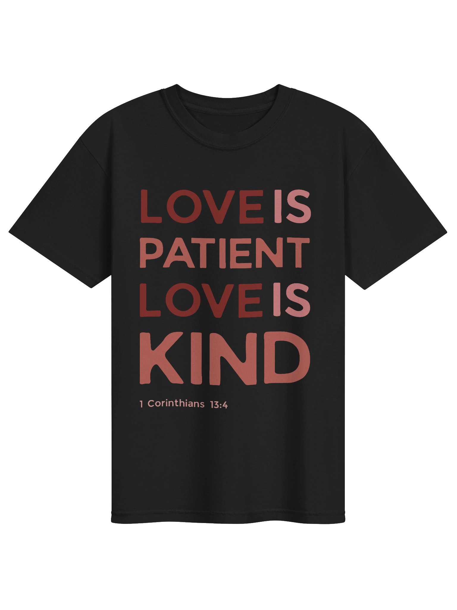Love Is Patient Christian Quote Tee product image (1)