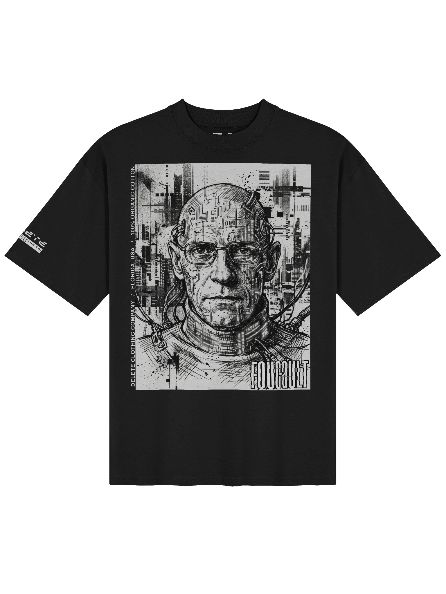 Delete "Foucault" Oversize T-Shirt product image (1)