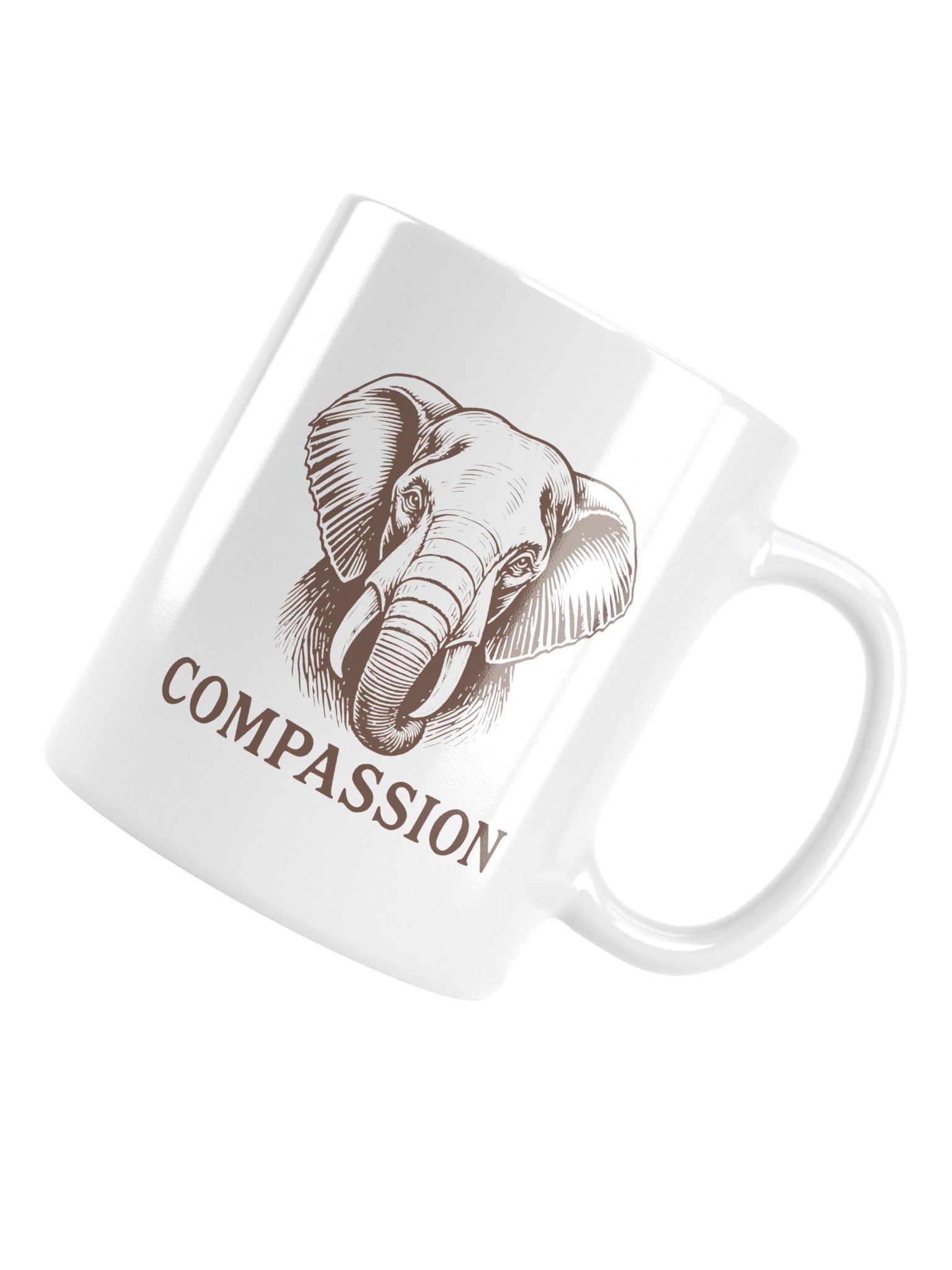 Compassion Elephant Ceramic Mug product image (5)