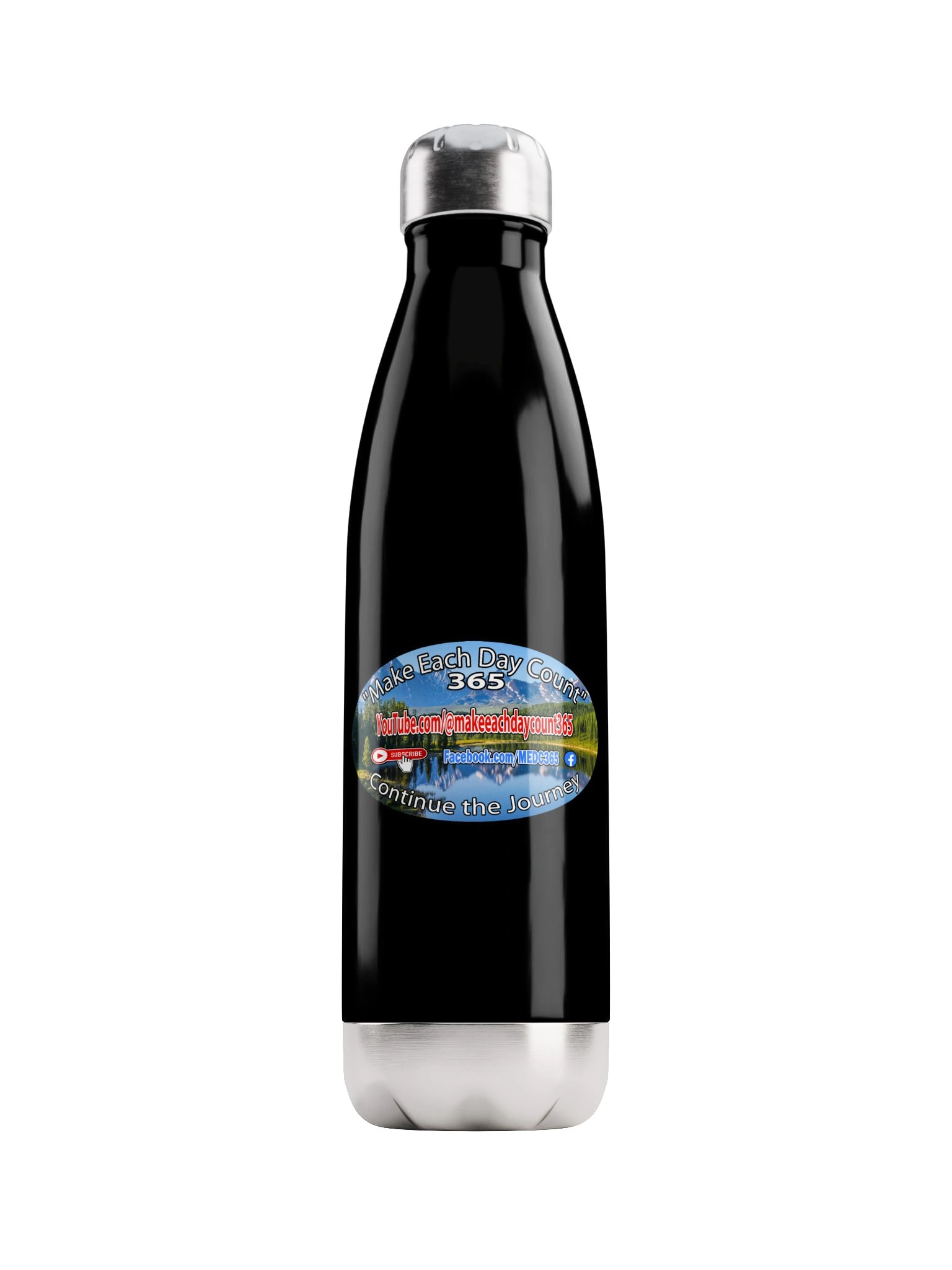 Official Make Each Day Count 365 Insulated Water Bottle product image (1)