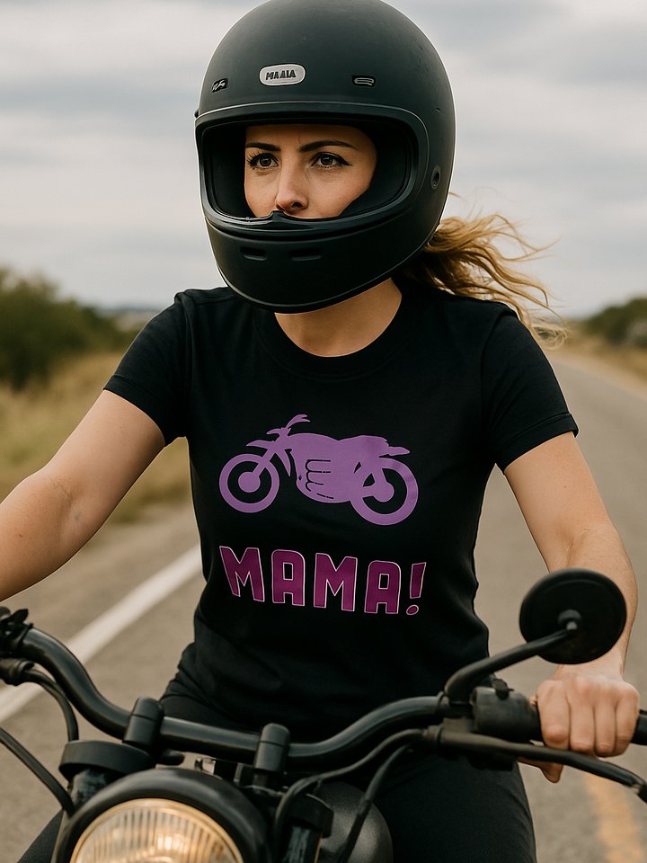 Biker MAMA! Motorcycle Tee product image (1)
