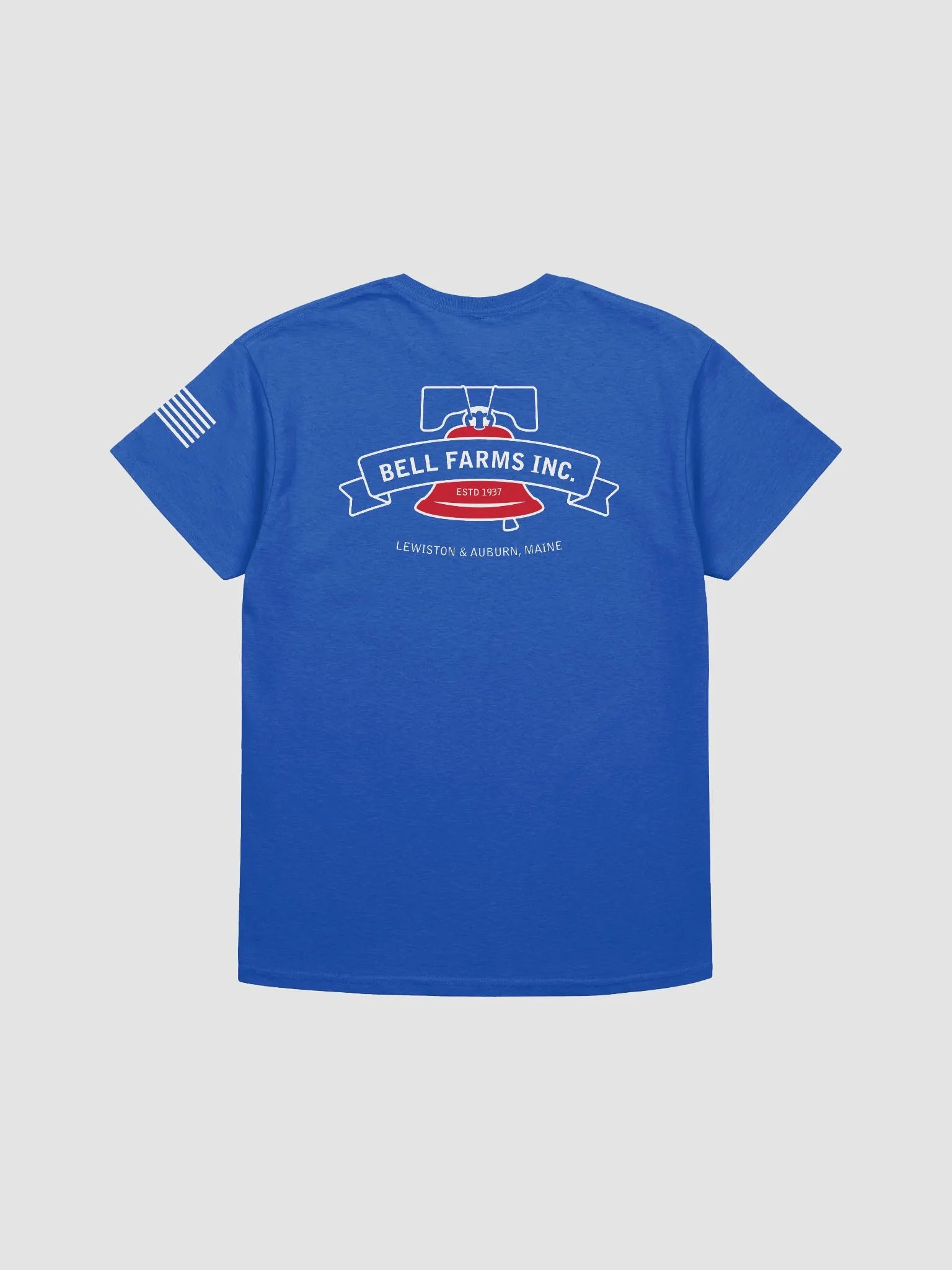 Heavy weight Blue T-shirt product image (2)