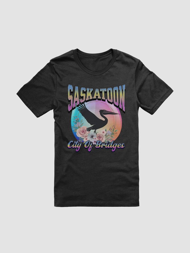 Saskatoon Pelican City of Bridges T-Shirt product image (1)