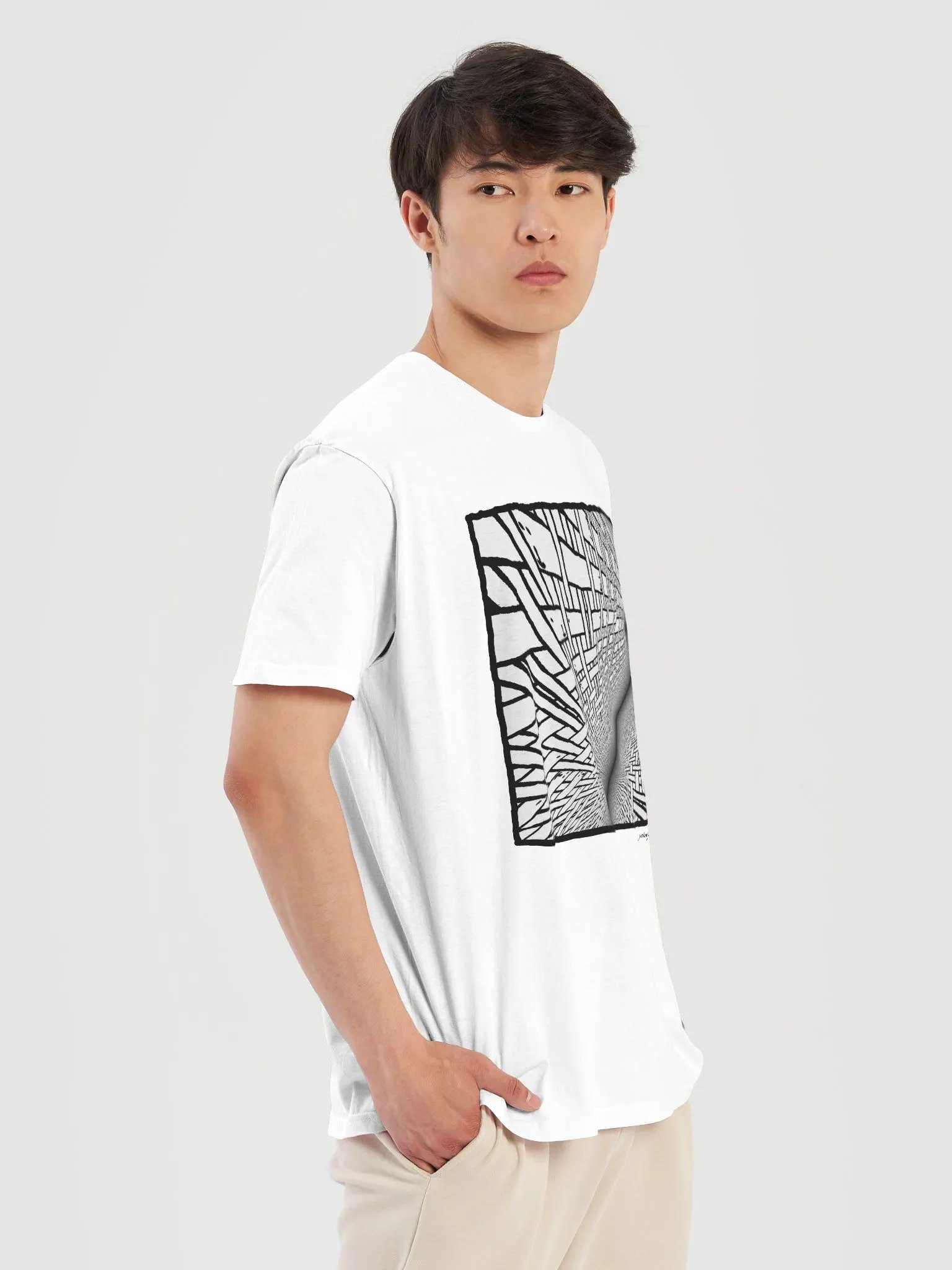 fabric of the universe t-shirt product image (4)