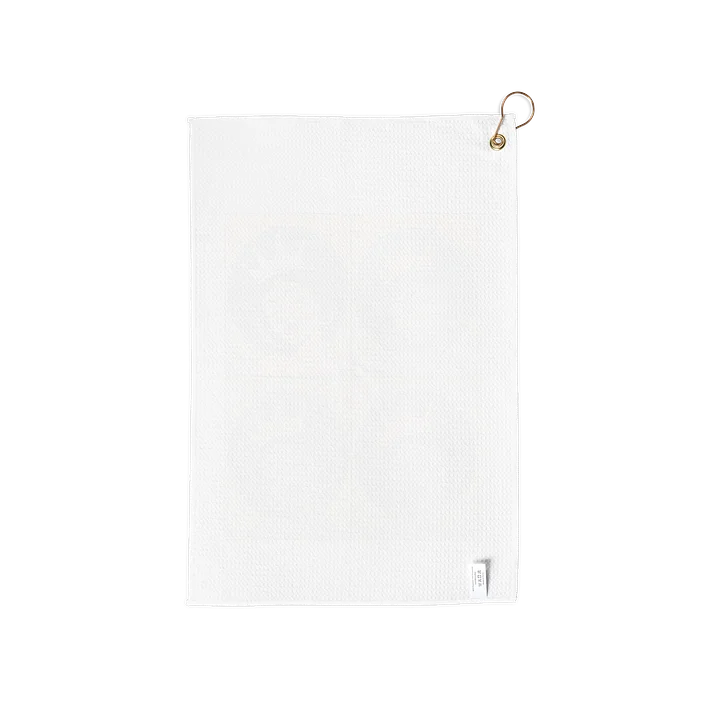 Poised Princess Crowned Pop‑Art Golf Towel product image (2)