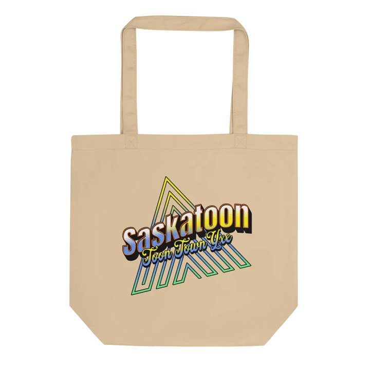 Saskatoon Toon Town Yxe Tote Bag product image (1)