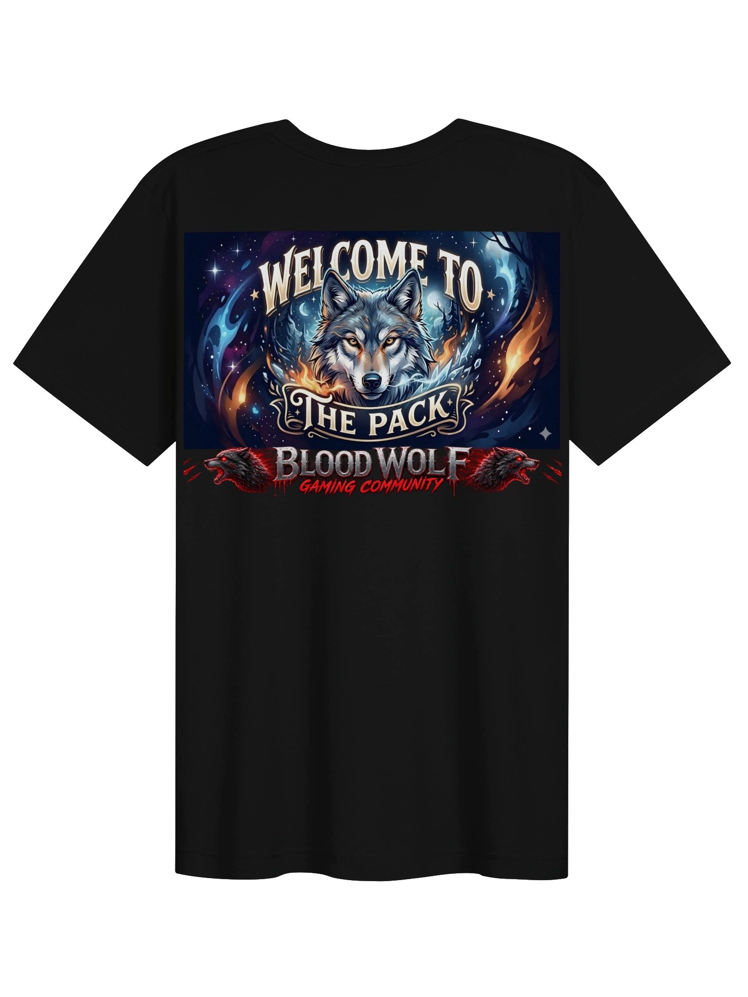 Blood Wolf Gaming Graphic Tee product image (16)