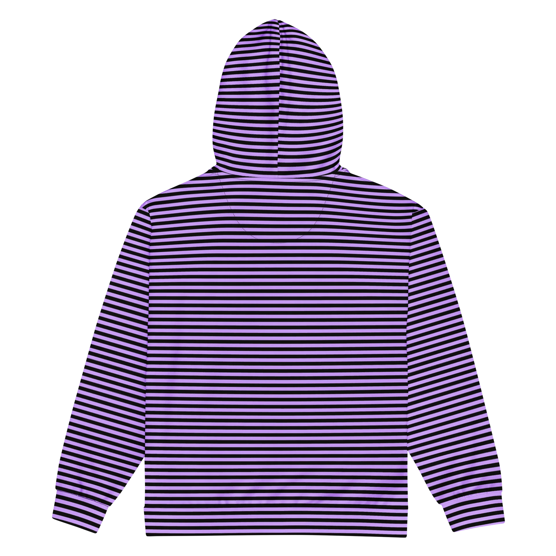 Blaque and Purple Stripped Hoodie product image (2)