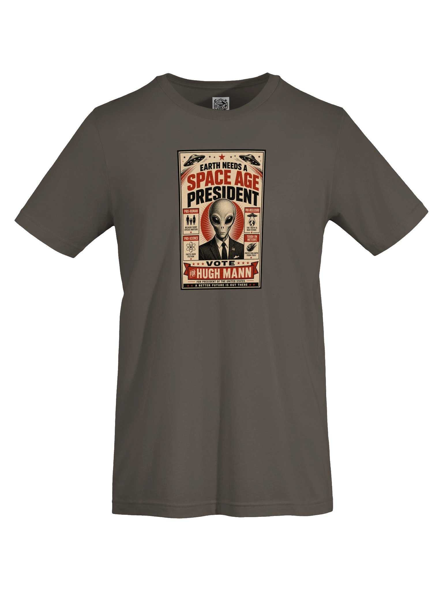 Earth Needs a Space Age President Supersoft Unisex Tee product image (5)