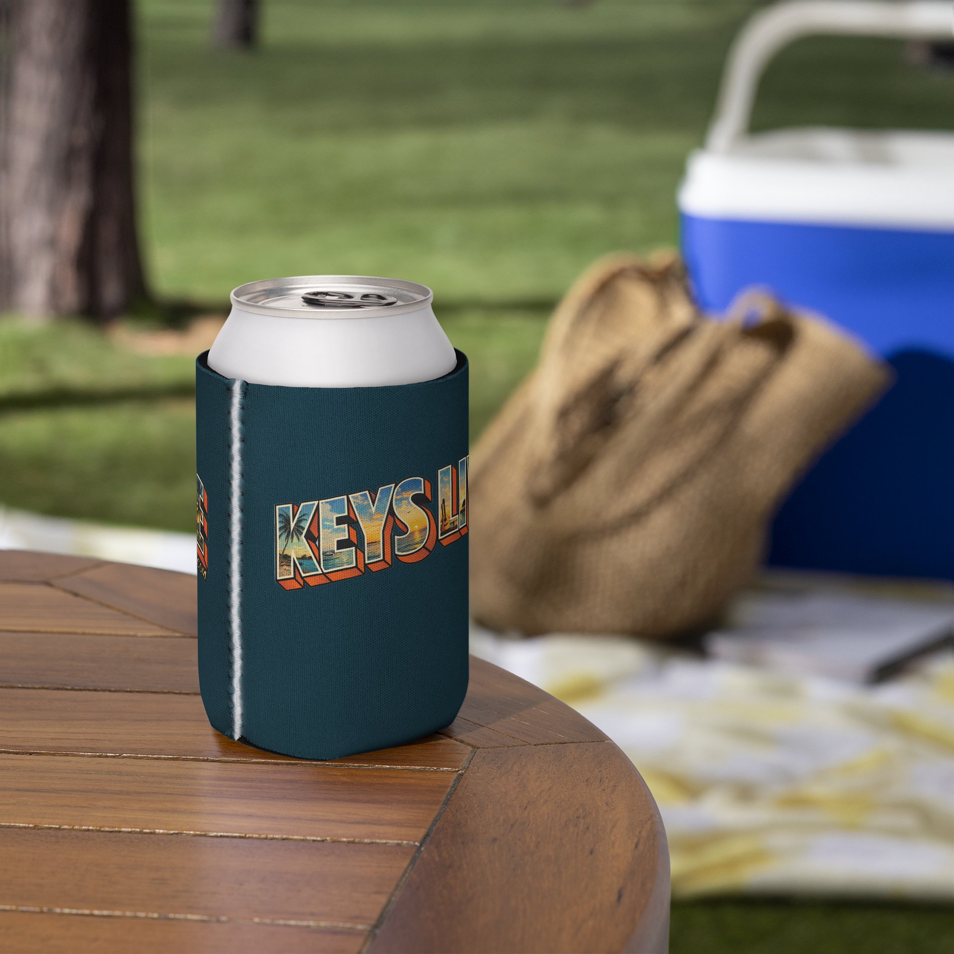 KeysLive Retro Logo Koozie product image (5)