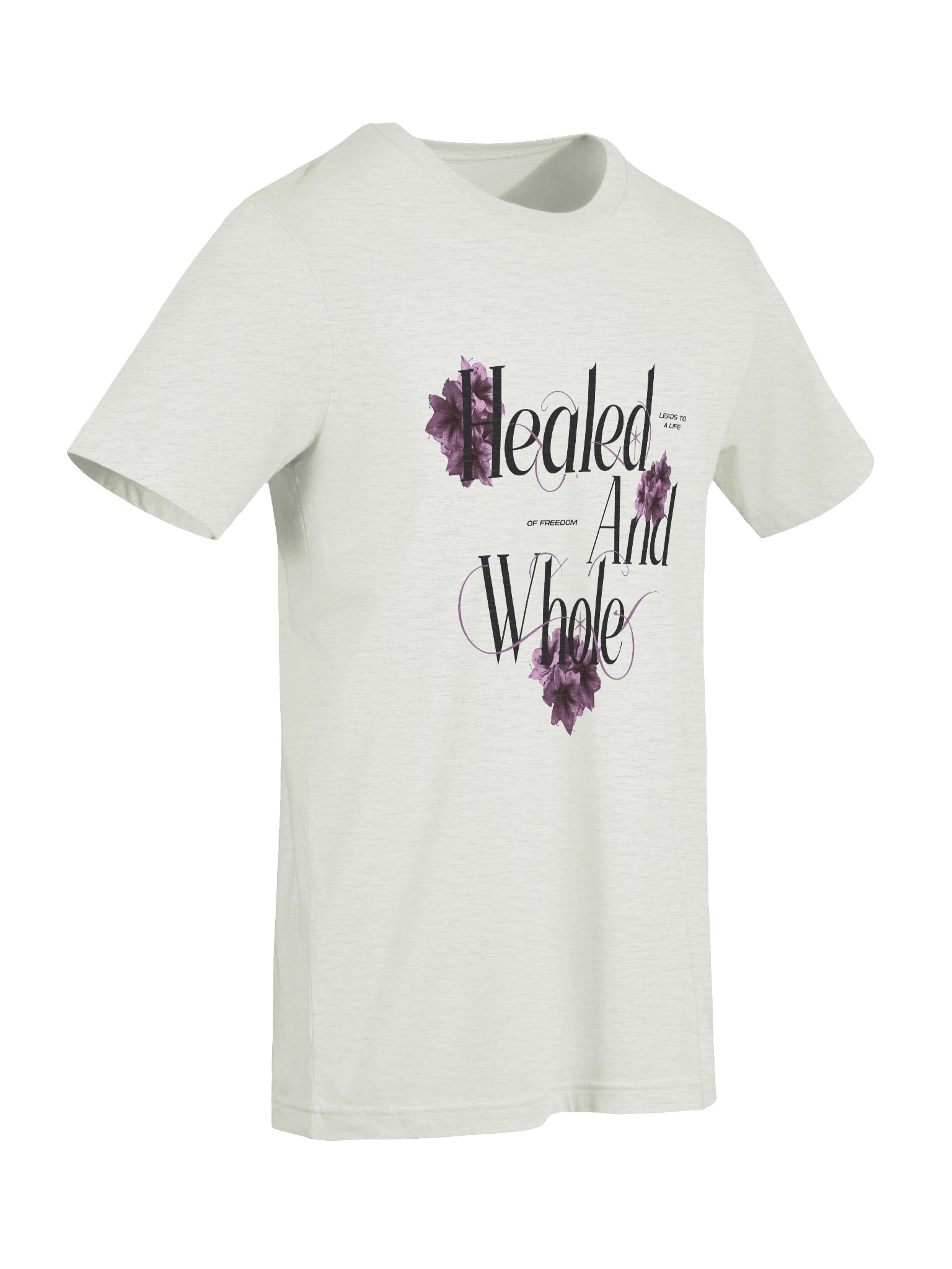 Logo shirt w/ flowers product image (7)