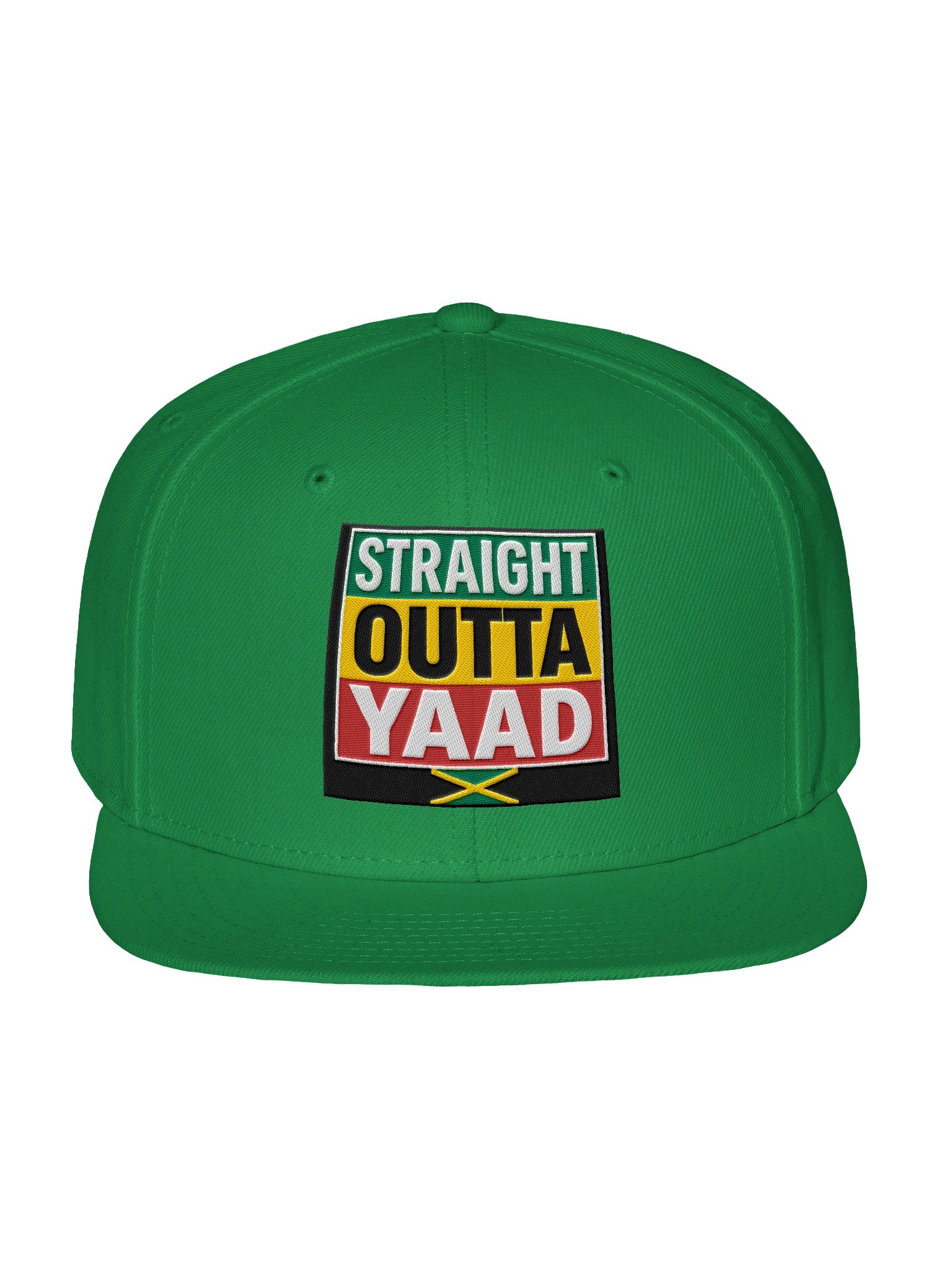 Straight Outta Yaad Embroidered Otto Cap product image (25)