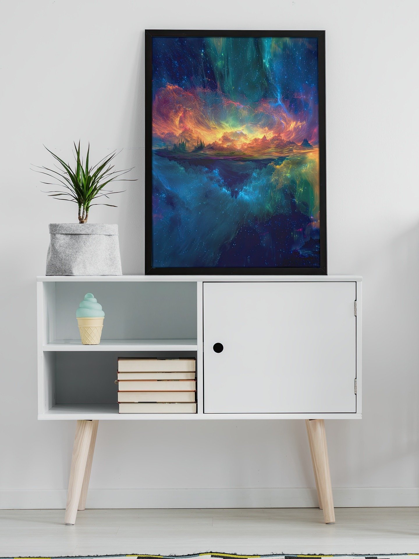 Surreal Floating Island Poster product image (1)