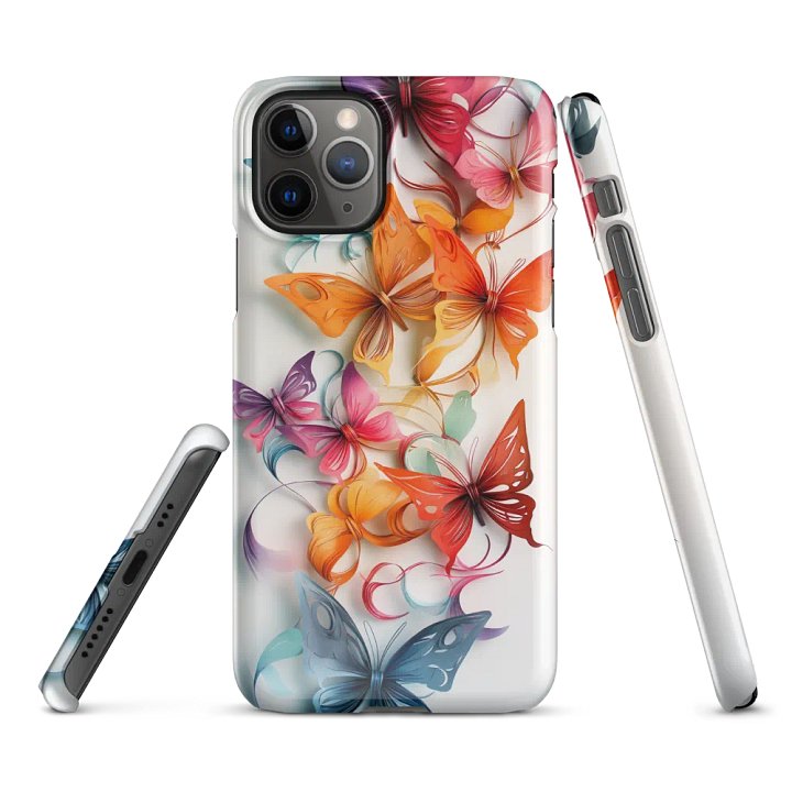 Fluttering Beauty iPhone Case product image (2)
