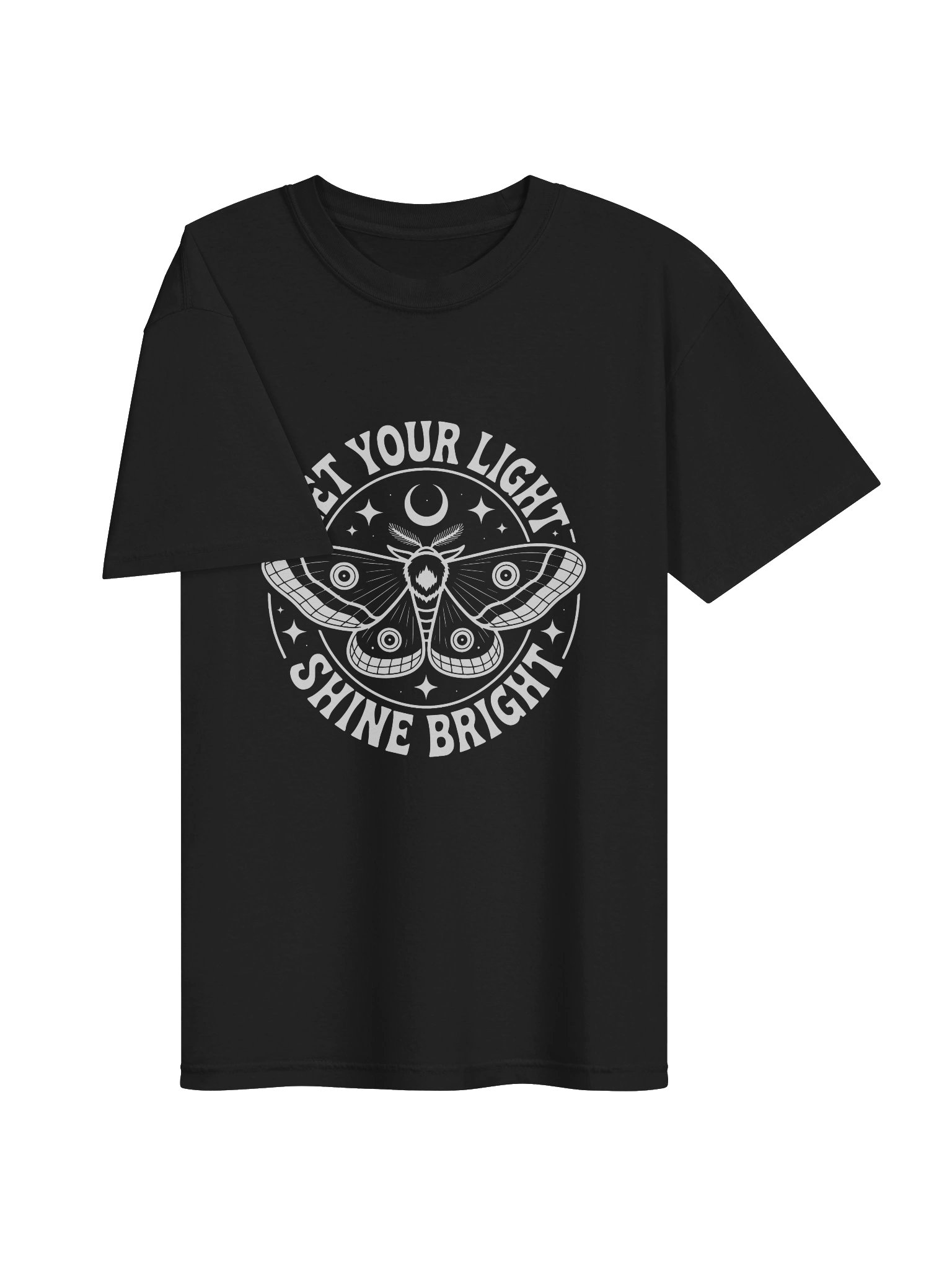Let Your Light Shine Moth Tee product image (32)