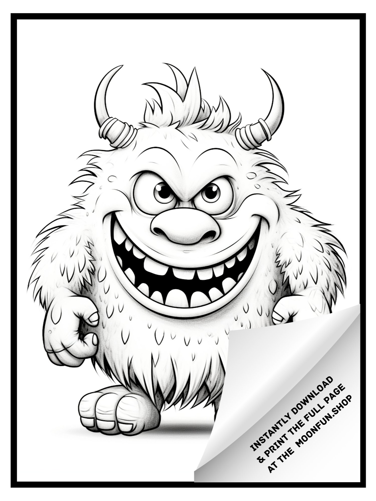 👻 150 Fun & Spooky Halloween Coloring Pages for Kids product image (12)