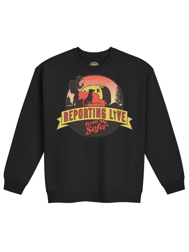 Shocking Live Trial “Cringe Binge” Crewneck Sweatshirt product image (2)