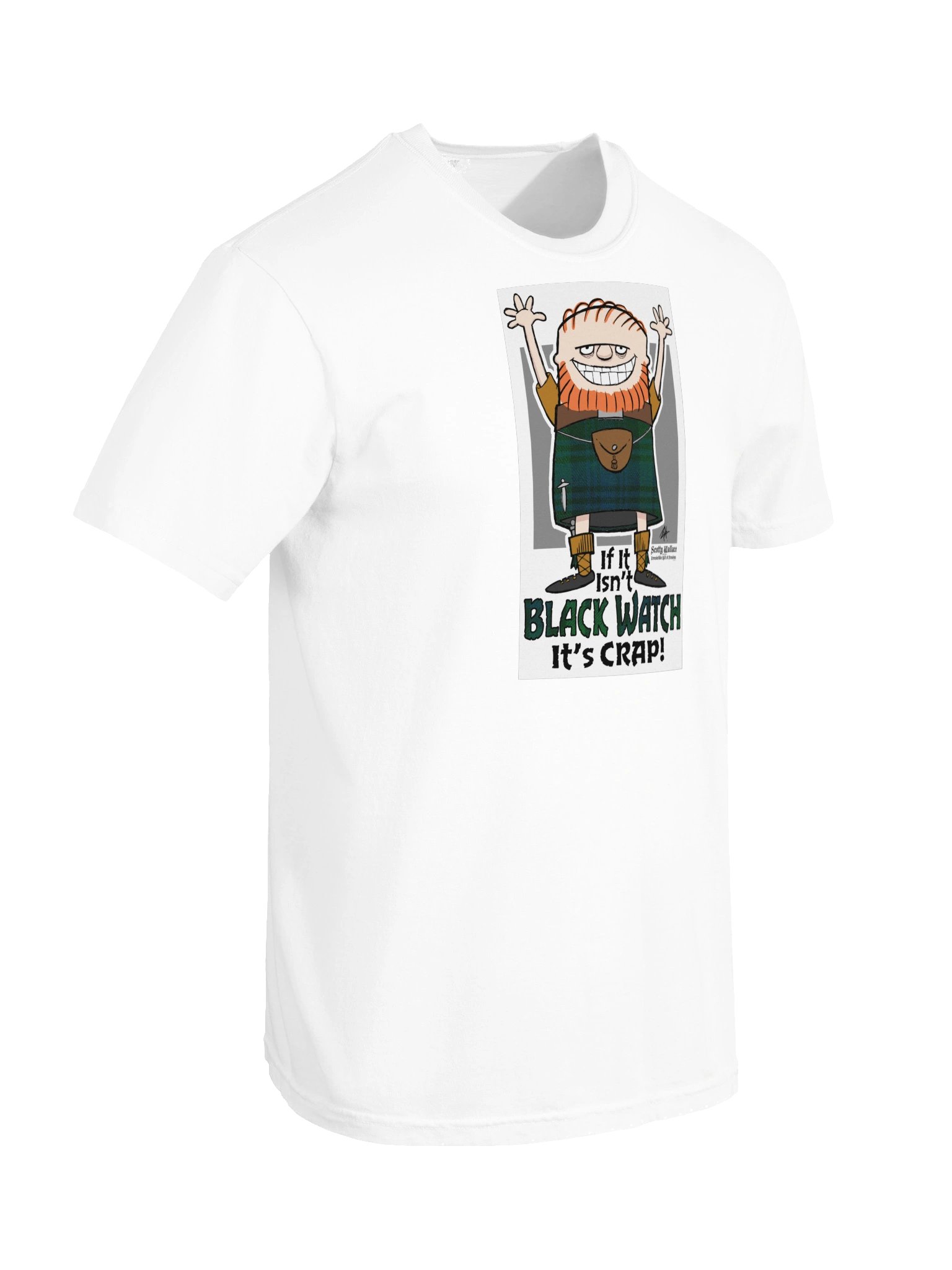 Black Watch Tartan - Funny Scottish Humor Scotty Wallace product image (244)