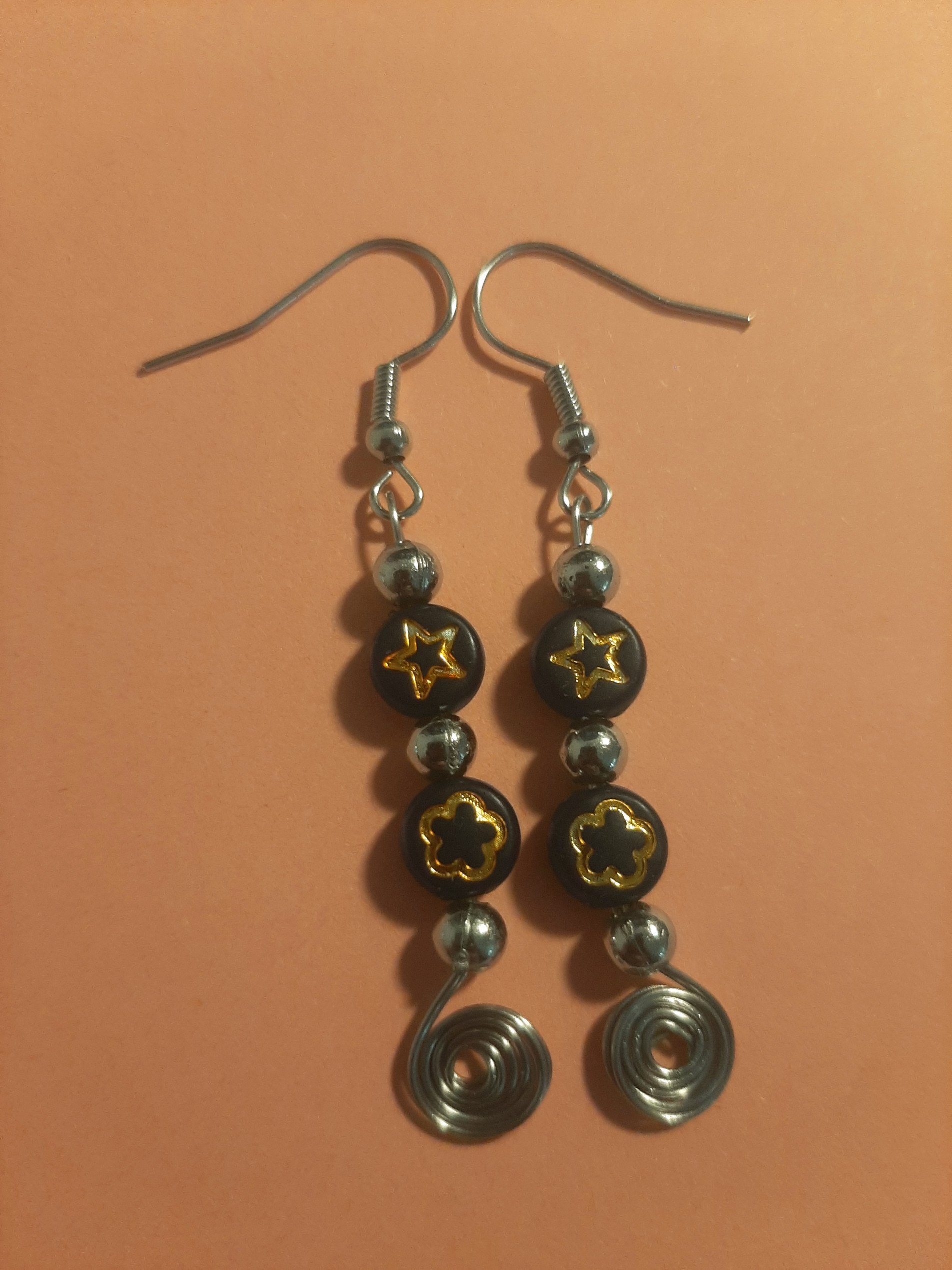 Stars and Flowers Earrings product image (1)