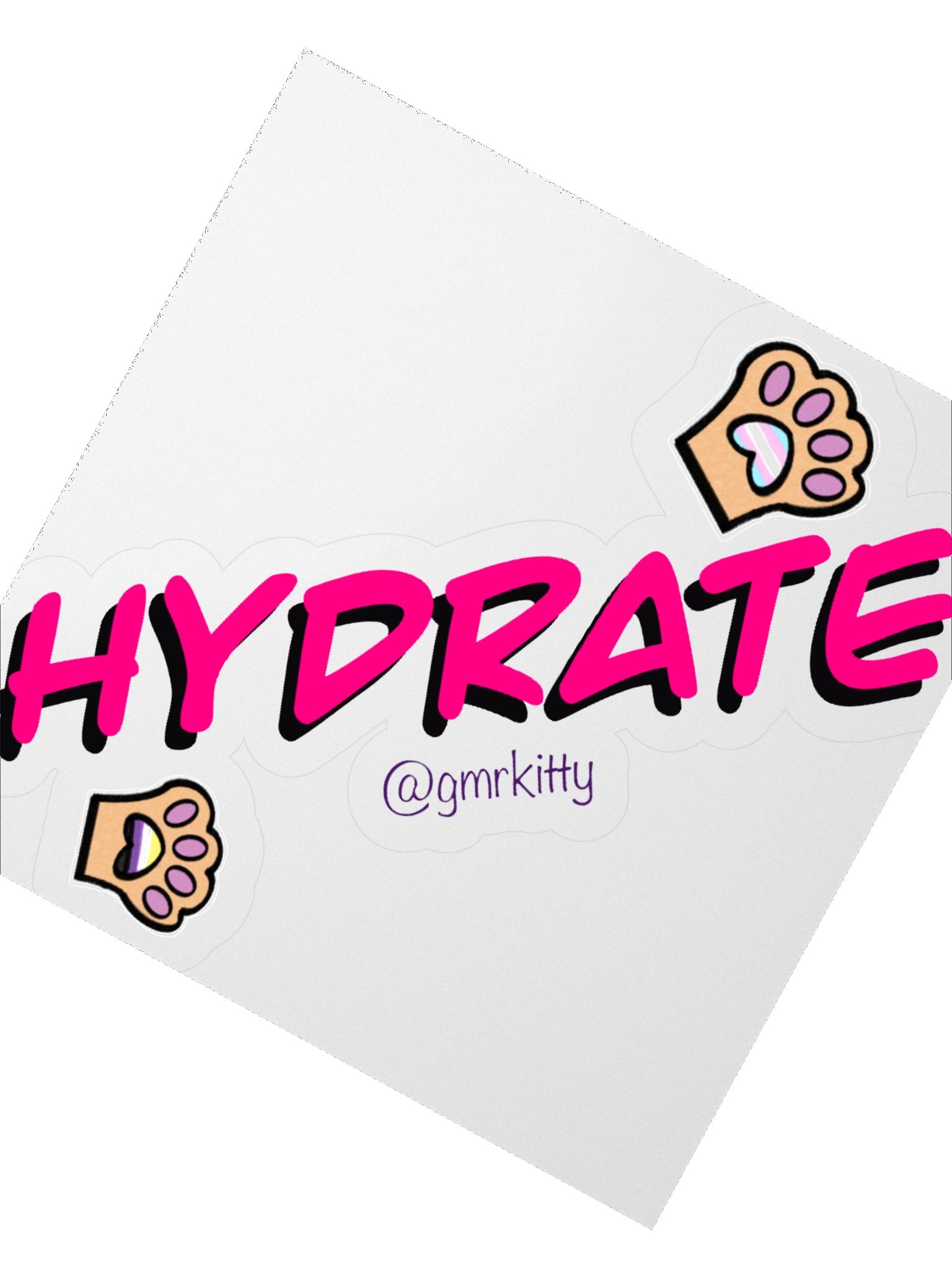 Hydrate Waterbottle Sticker product image (5)