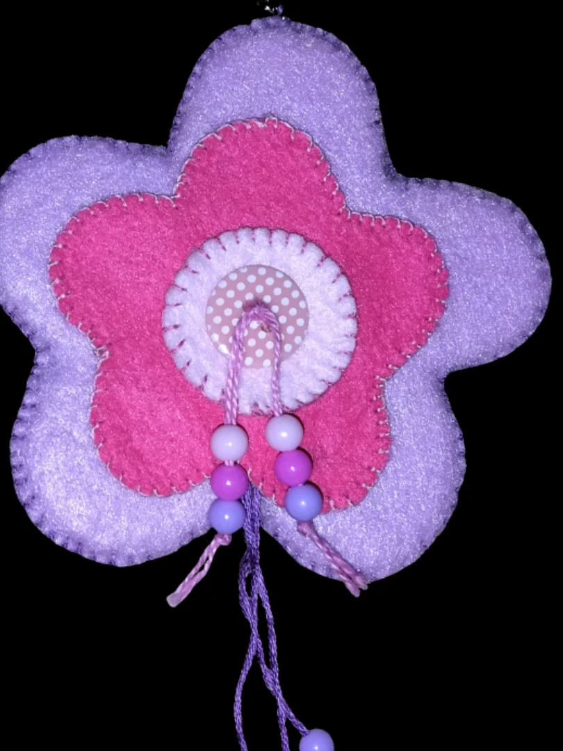 Flower 2D Keychain product image (1)