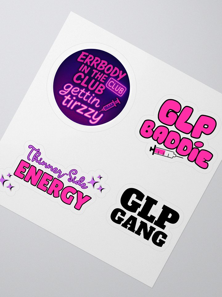 GLP Sticker Assortment- Tirz product image (2)