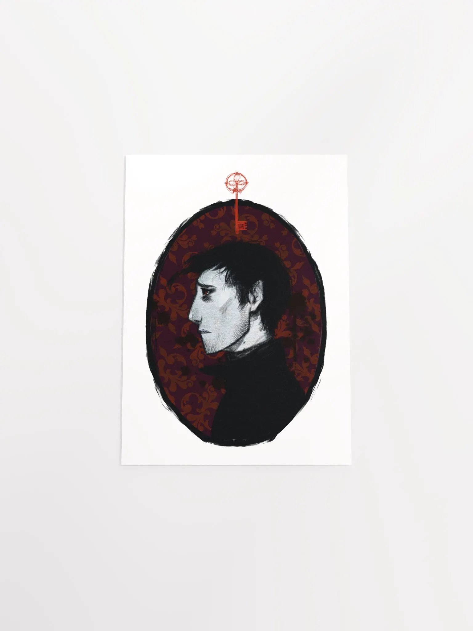 Melancholic Muse Art Print product image (4)