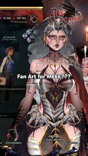 I Love My Community #wholesome #fanart #streamer #riotempress