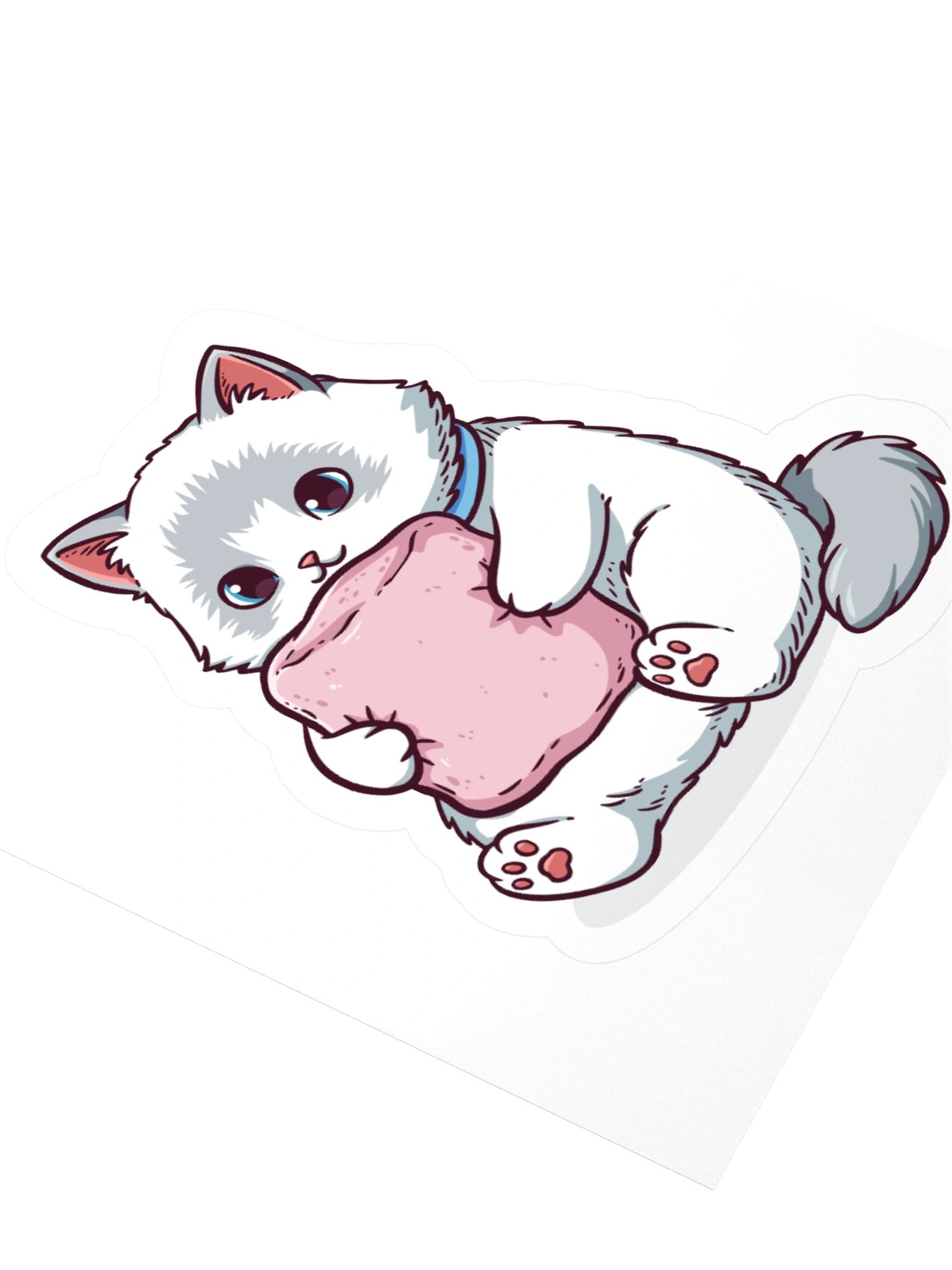 Ragdoll Kitten Marshmallow Stickers product image (9)