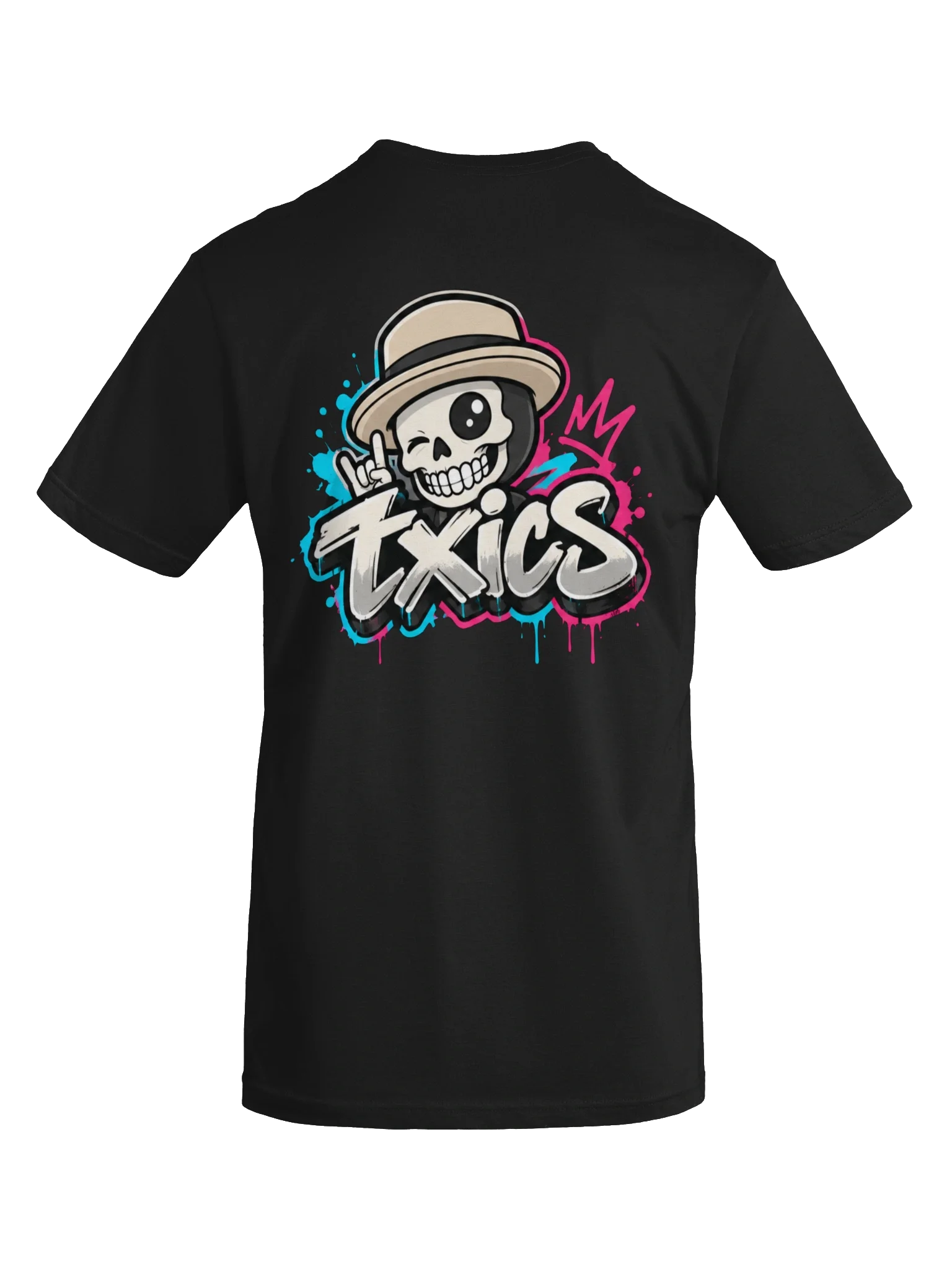 txics Graffiti Skull T-Shirt